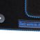 Don't worry-be happy - Blue Embroidery