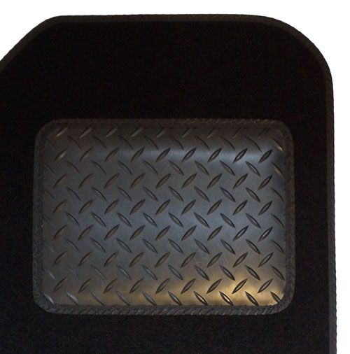 Rubber Heelpad Example Car Floor Mat