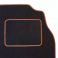 Carpet Heelpad Option - The heelpad will also be edged in your chosen trim colour or pattern